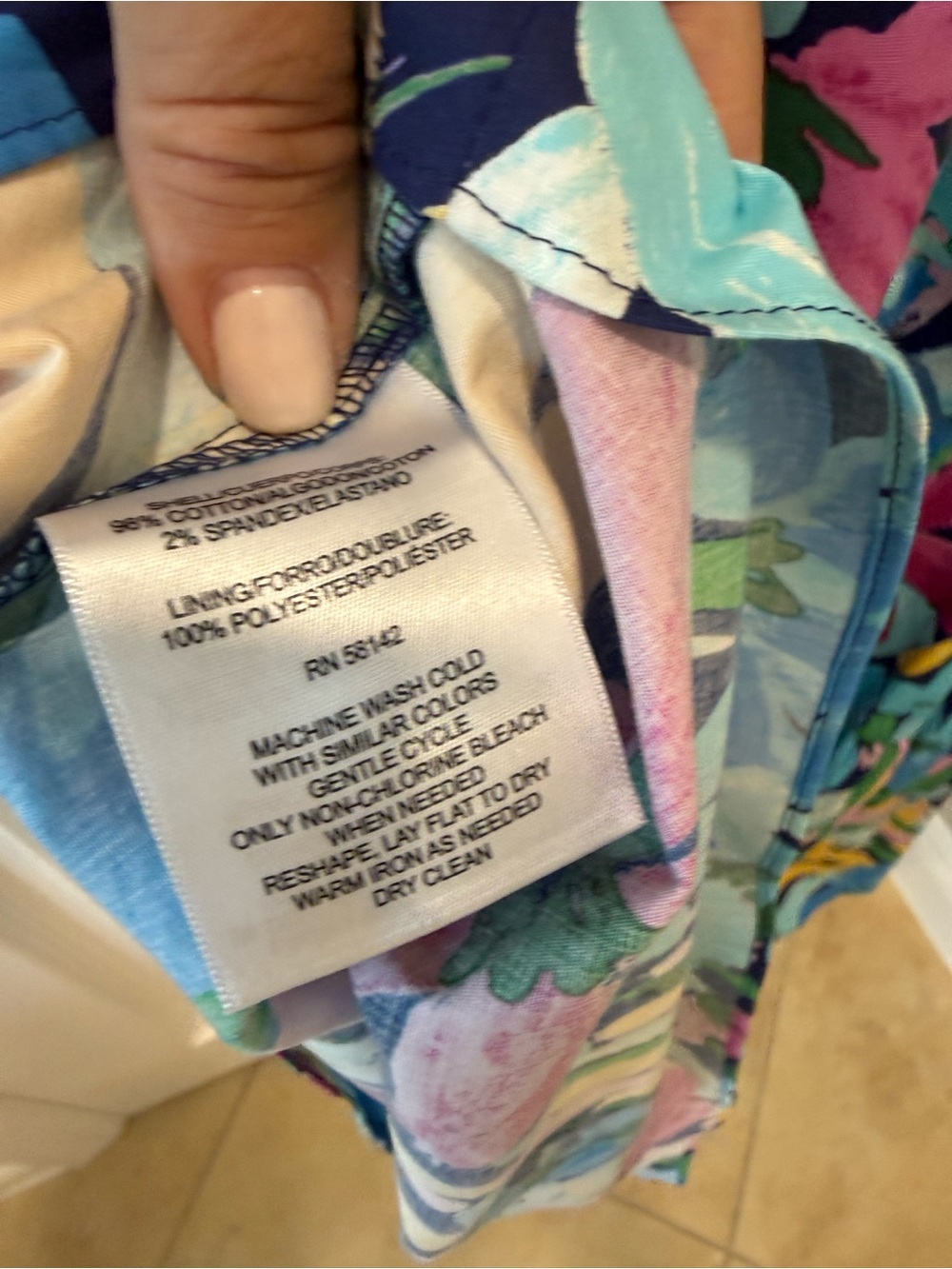 Floral Ruffle V-Neck Maxi Dress Size M Navy/Aqua - Picture 12 of 14